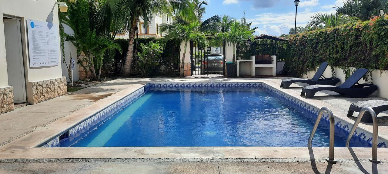 Apartamento En Fraccionamiento Privado 6 Personas Con Piscina Cerca De La Playa Apartamento Playa del Carmen Exterior foto