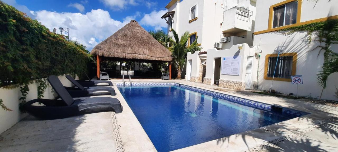 Apartamento En Fraccionamiento Privado 6 Personas Con Piscina Cerca De La Playa Apartamento Playa del Carmen Exterior foto